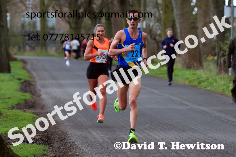 Senior Mens 12 Stage Road Relay, 2026 Northern Mens 12 and Womens 6 Stage Road Relays and Young Athletes 5k, Sheepmount Stadium, Carlisle. Photo: David T. Hewitson/Sports for All Pics